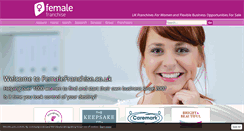 Desktop Screenshot of femalefranchise.co.uk